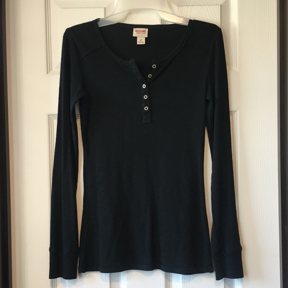 Ribbed Long Sleeve Shirt